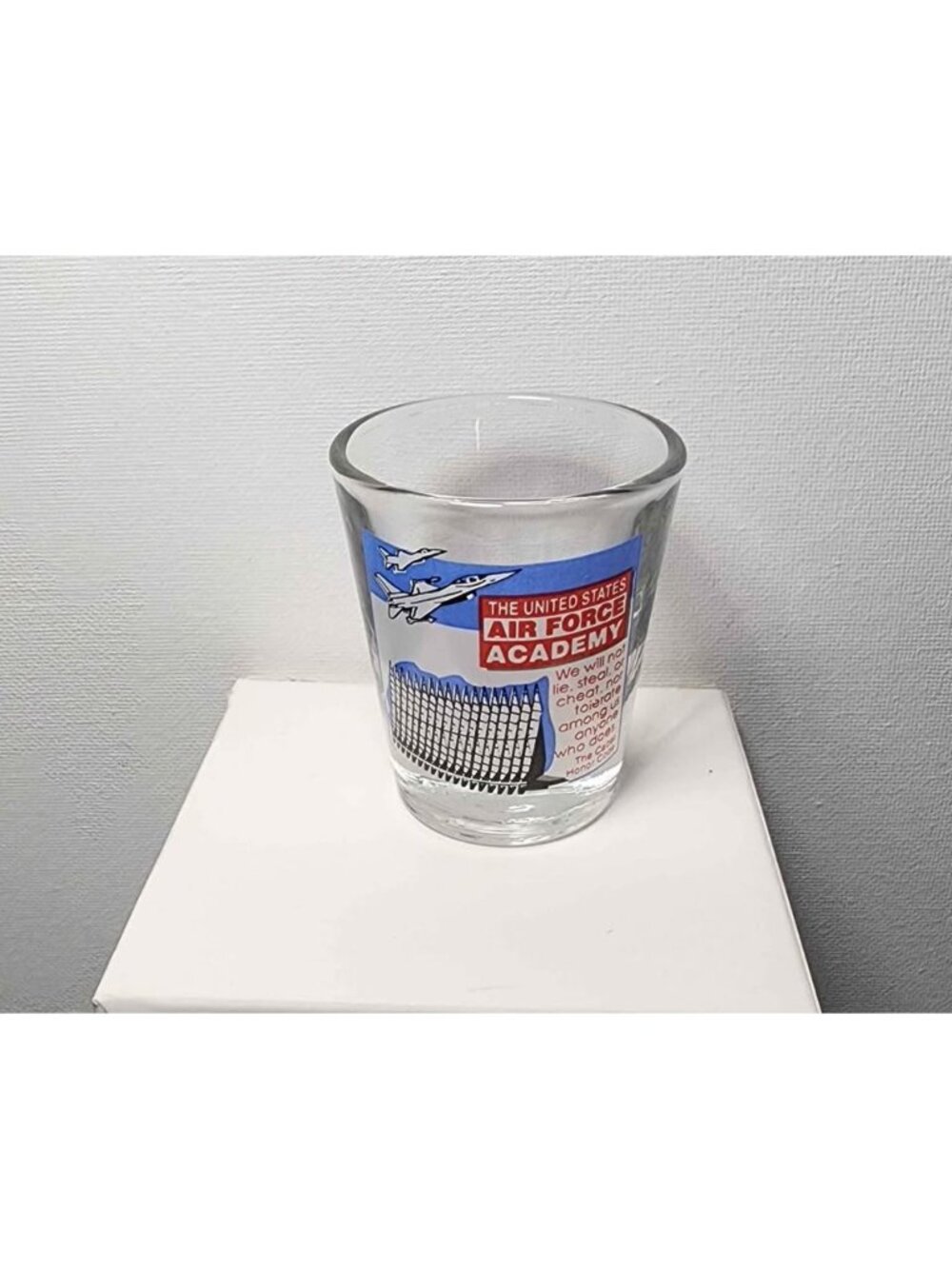 U.S. Air Force Academy Honor Code Oath Vintage Shot Glass.C4